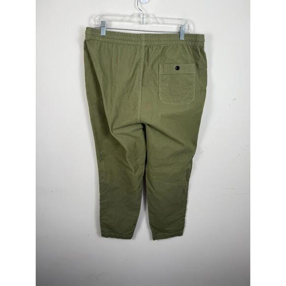 Todd Snyder New York Corduroy Jogger Pants Drawstring Waist Olive Large - Picture 3 of 7